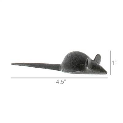 Milo- Cast Iron Mouse - Brown