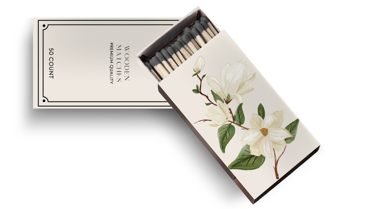 Luxe Floral Oversized Matchbox