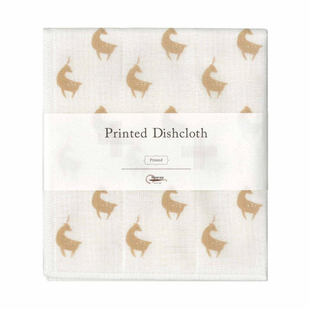 Nawrap Printed Dishcloth: Japanese Bush Clover