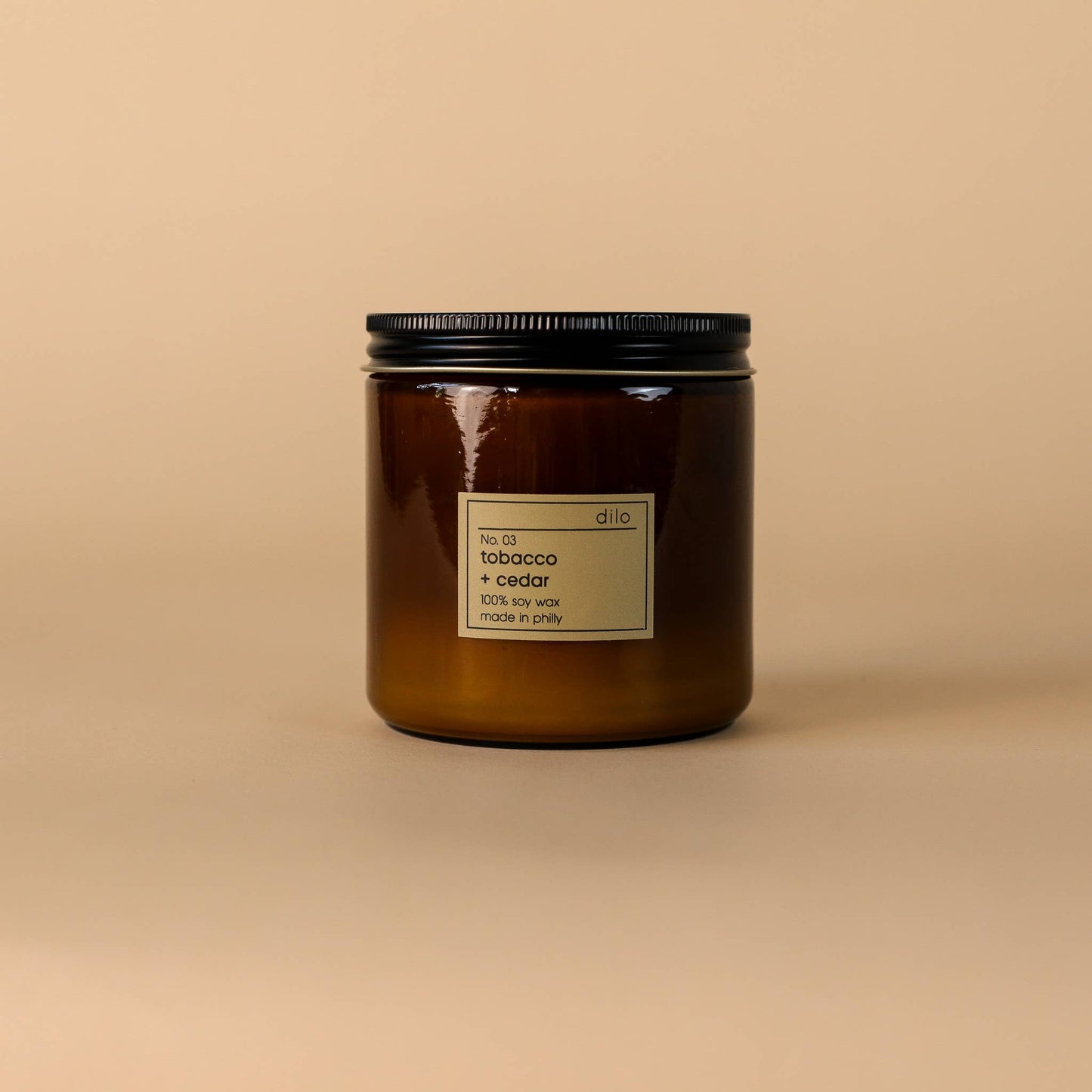 No. 03 Tobacco + Cedar Candle - 3 Sizes: 7.5oz
