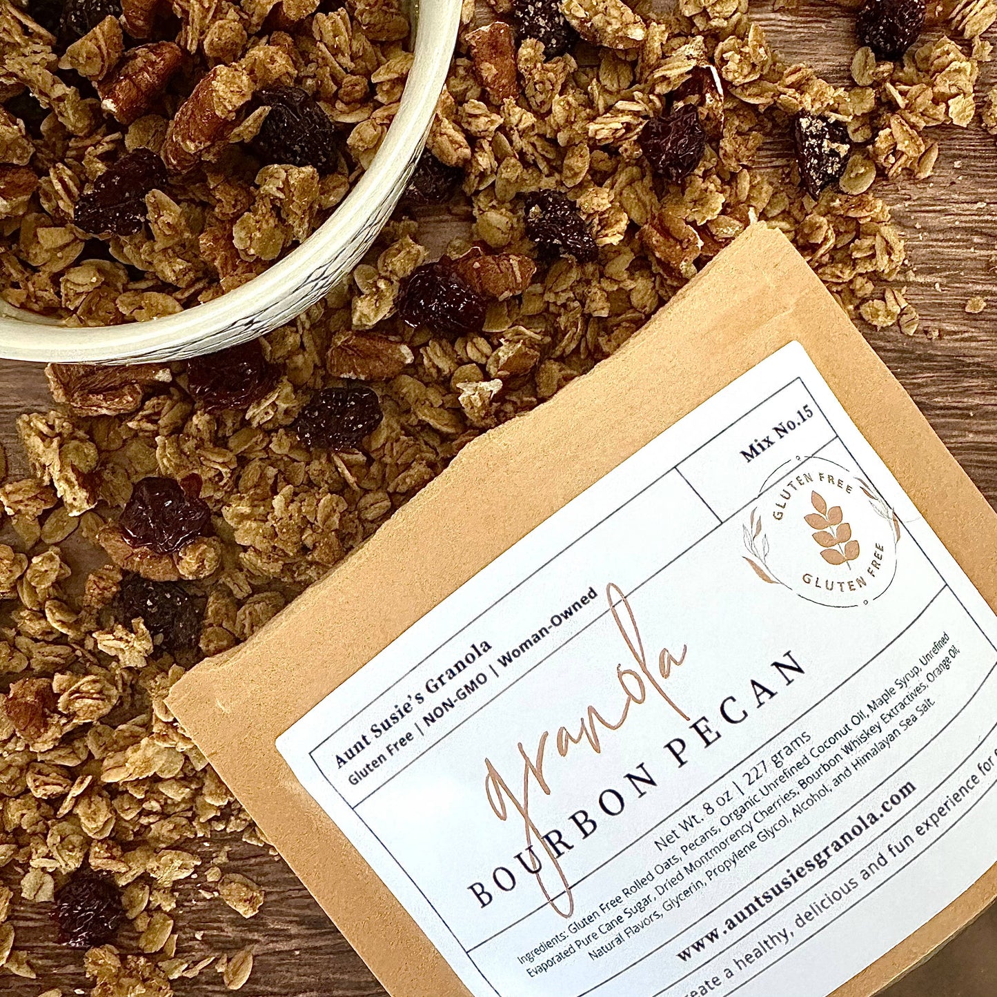 Bourbon Pecan Granola : Bag