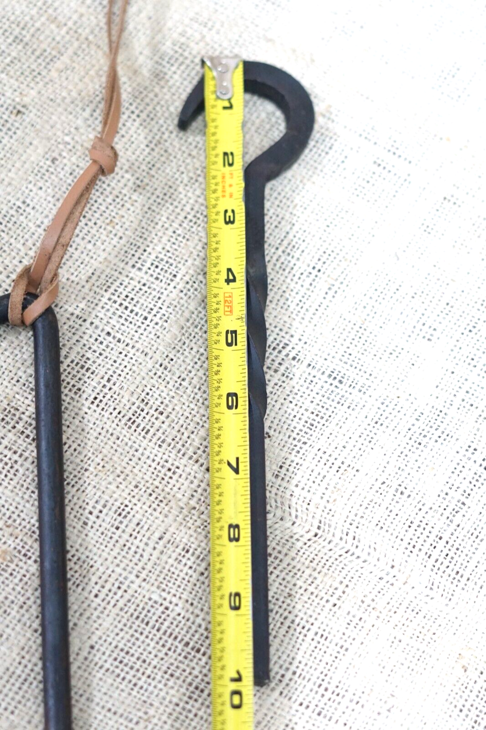 HAND FORGED TRIANGLE DINNER BELL