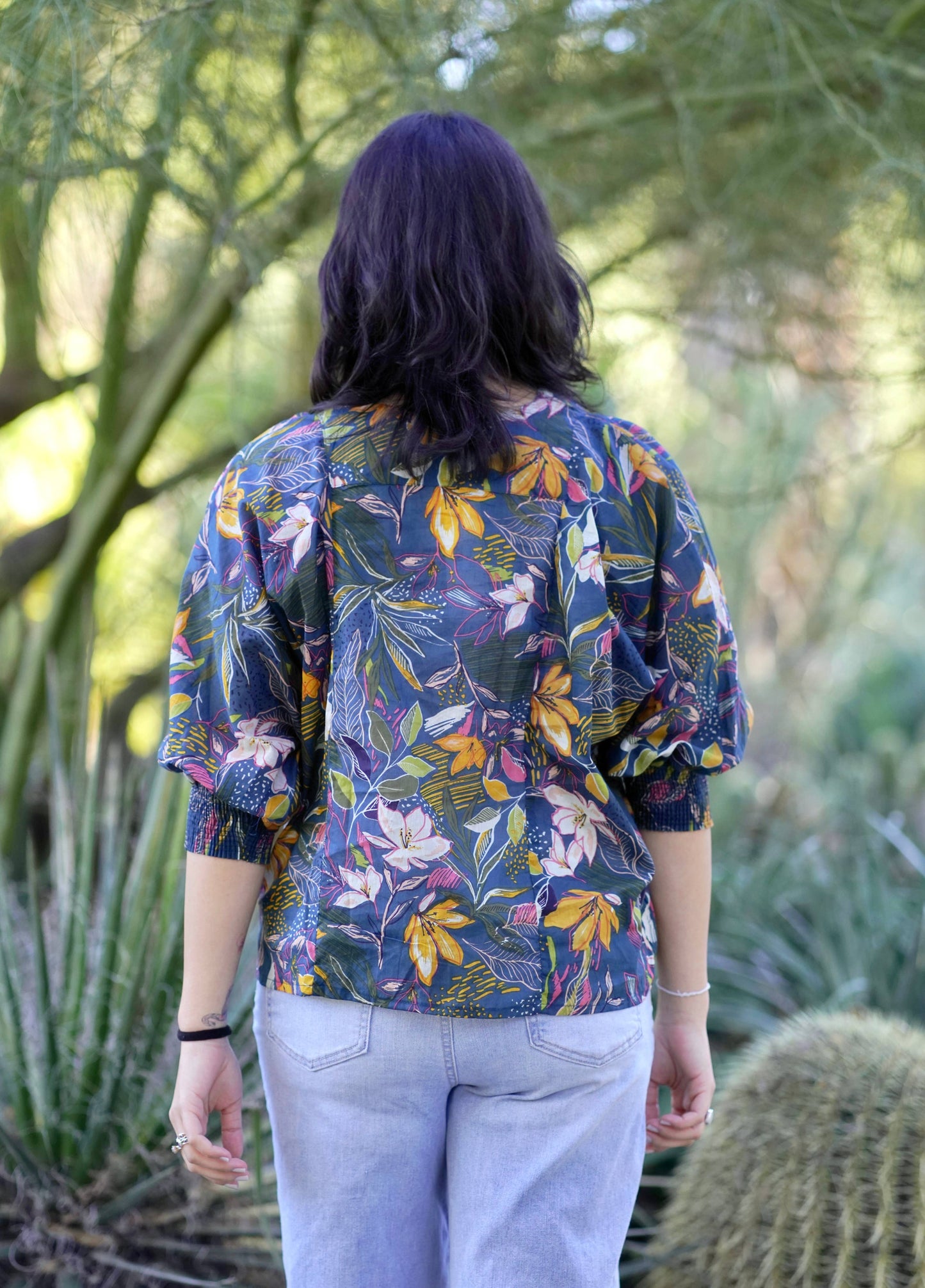 Anjou Top O/S Teal Gold: Teal Gold / One Size
