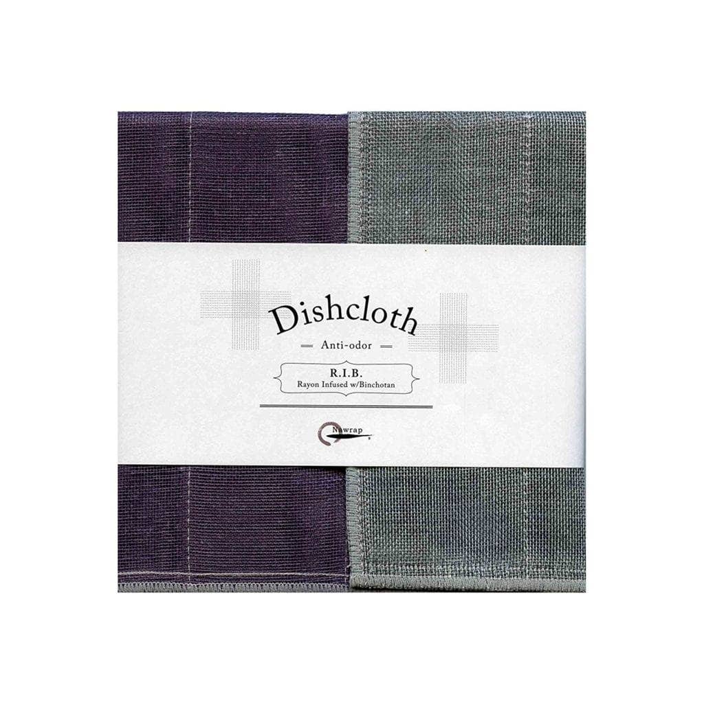 Nawrap Binchotan Dishcloths, Naturally Anti-Odor: White