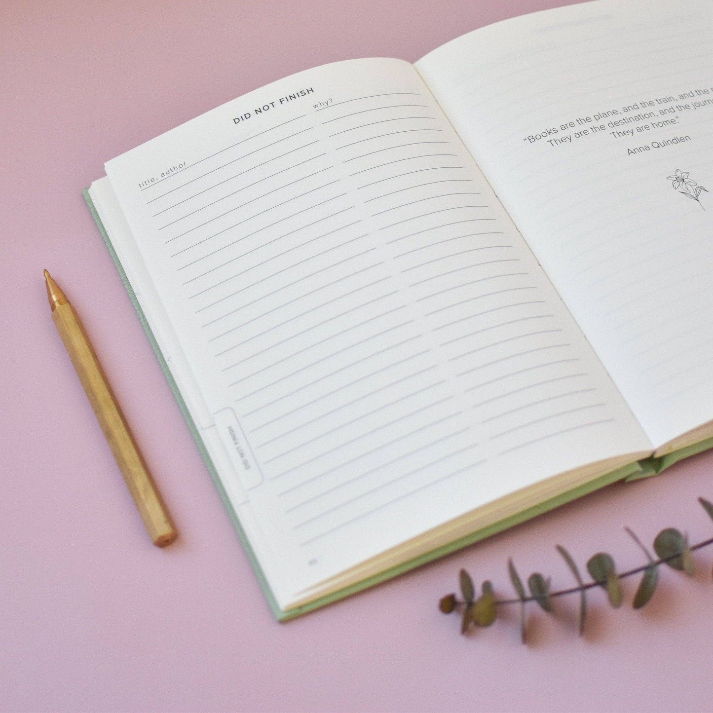 Reading Journal (Original): Burgundy
