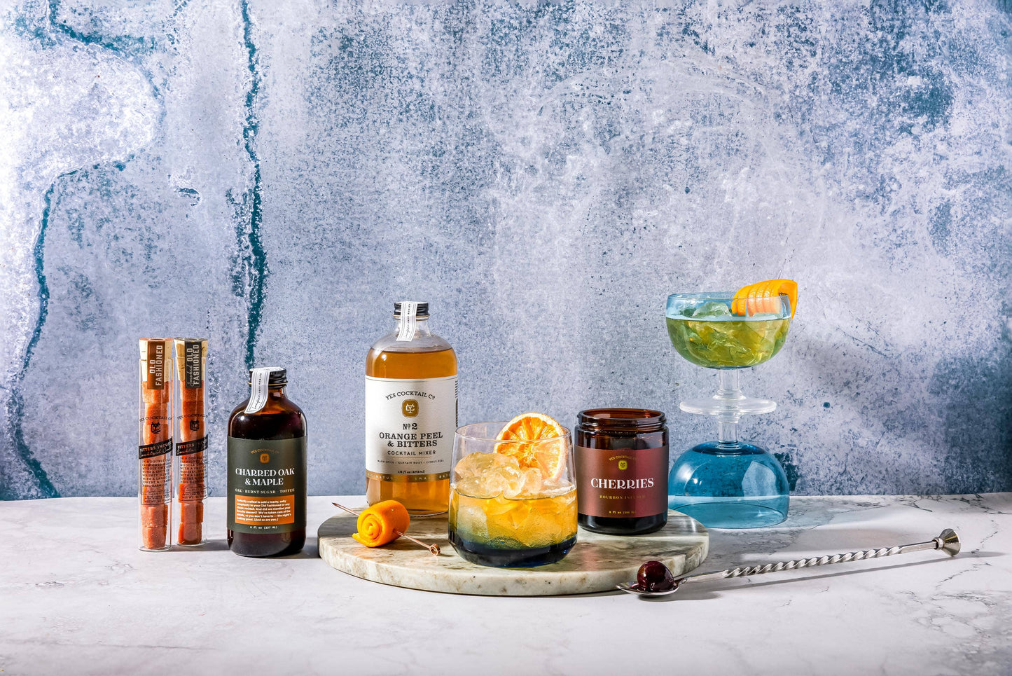 Double Oaked Old Fashioned Bitters Infused Cocktail Cubes