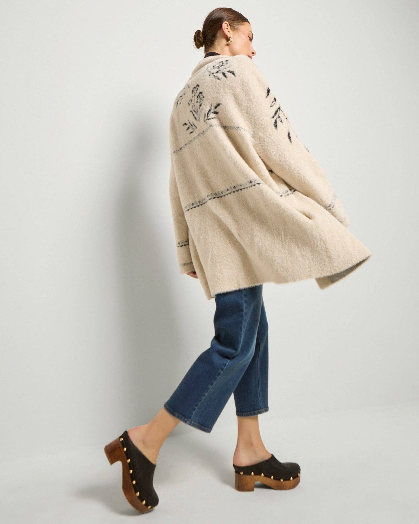 Luxe Coatigan: Cream / M
