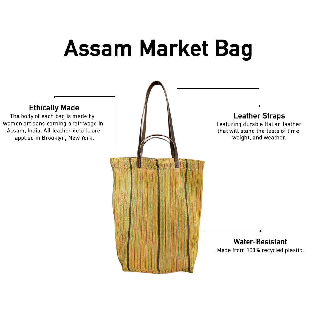 Red, White and Blue Market Bag