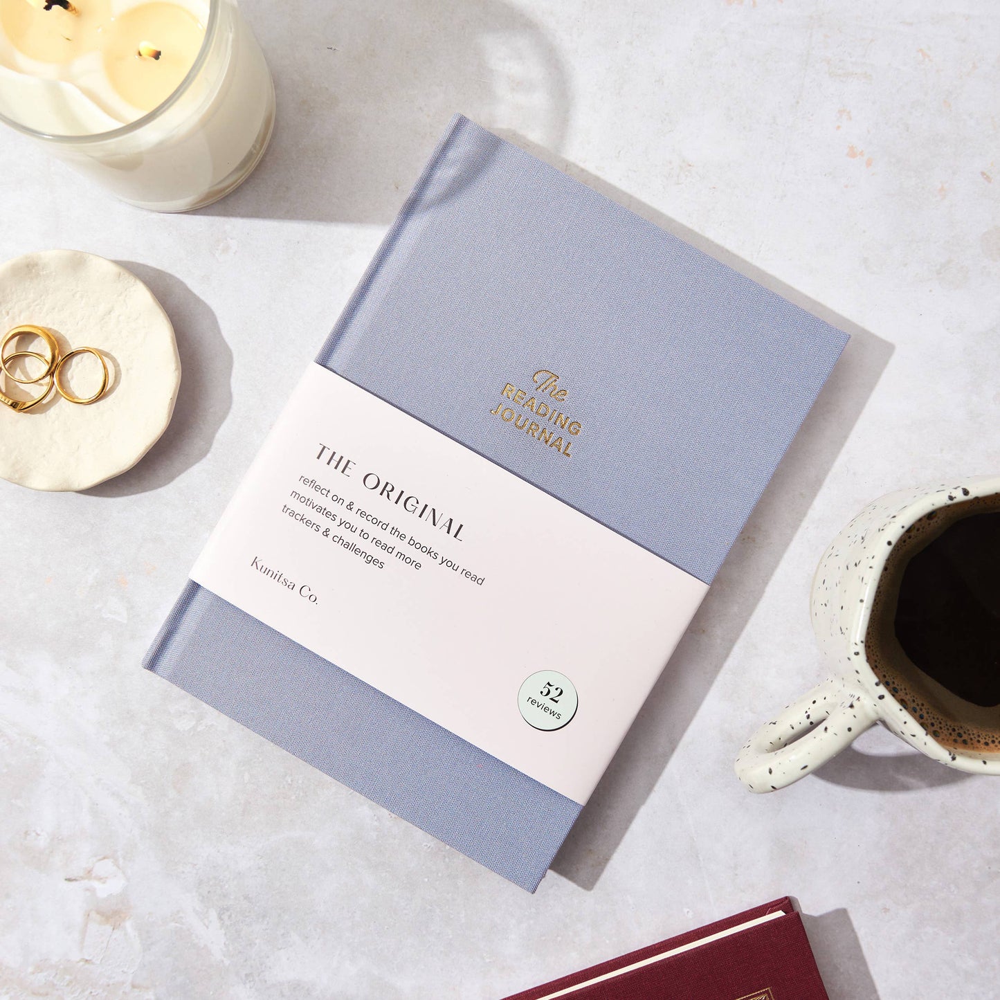 Reading Journal (Original): Burgundy