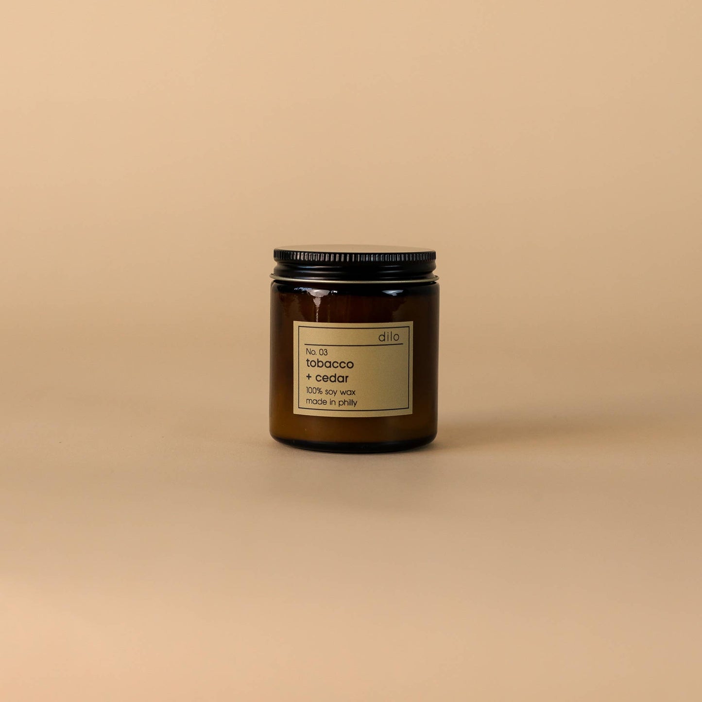 No. 03 Tobacco + Cedar Candle - 3 Sizes: 7.5oz