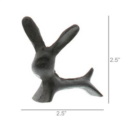 Jack - Cast Iron Bunny - Brown