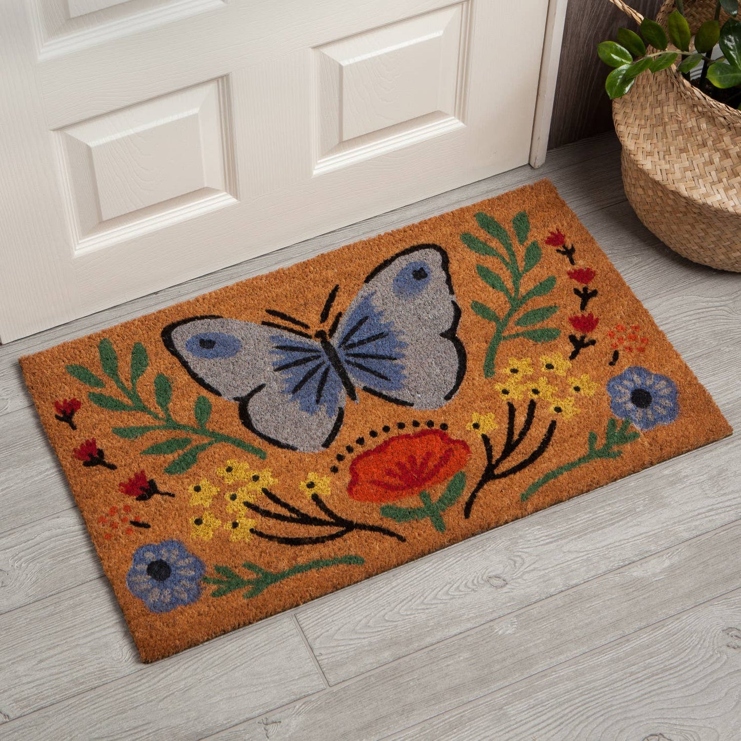 Morning Meadow Coir Doormat