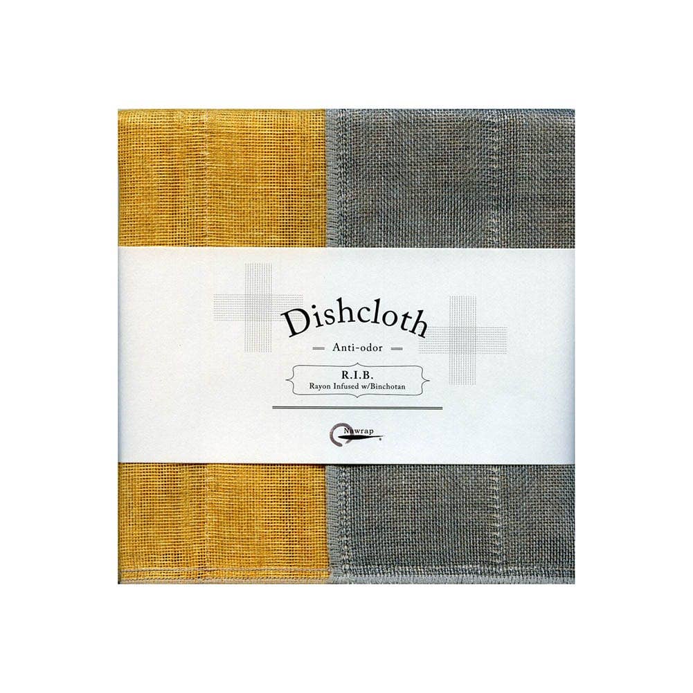 Nawrap Binchotan Dishcloths, Naturally Anti-Odor: Peach