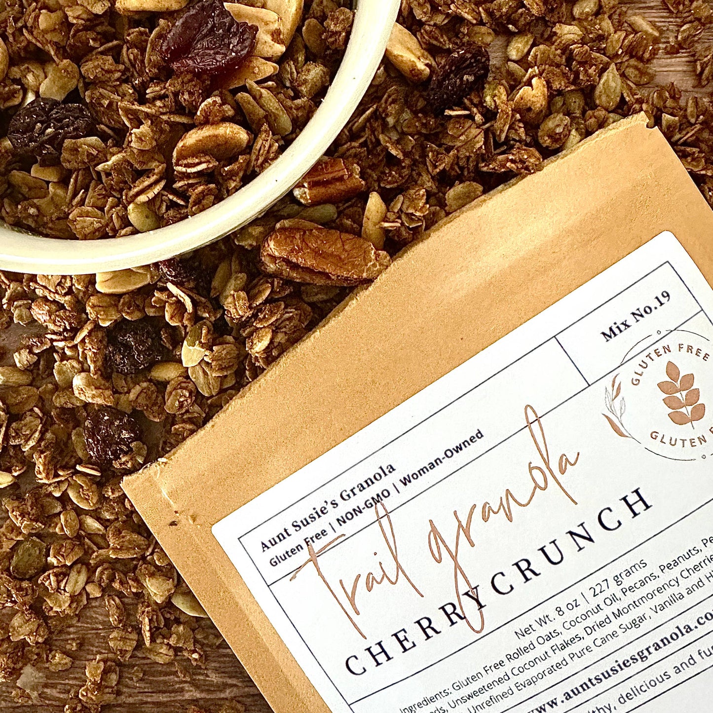 Cherry Crunch Trail Granola: Bag