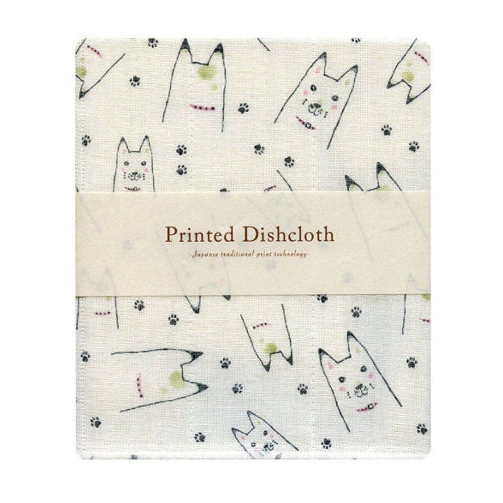 Nawrap Printed Dishcloth: Japanese Bush Clover