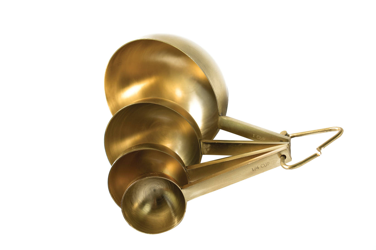 Acadia Measuring Cups, Gold