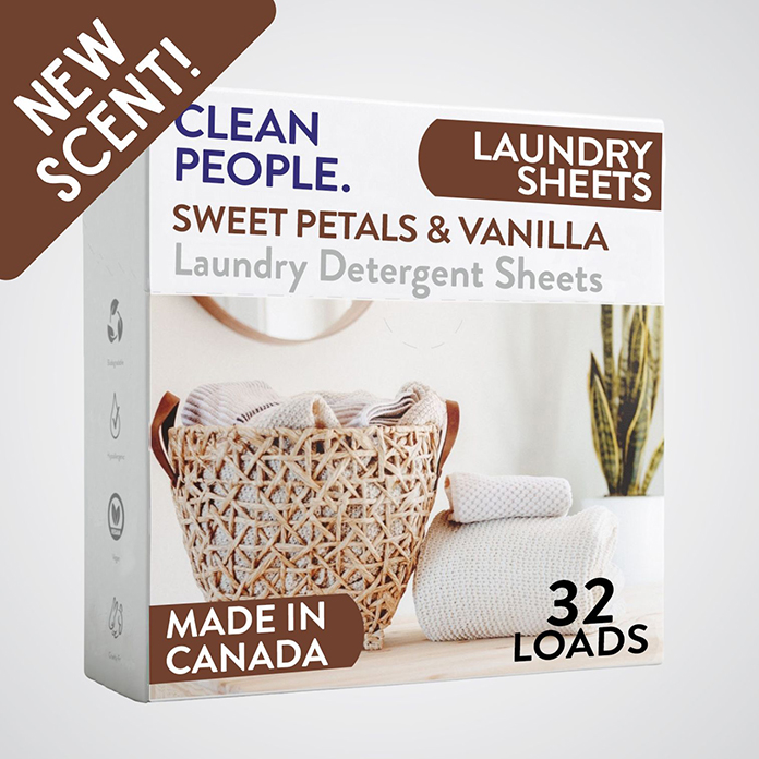 Laundry Sheets: Sweet Petals & Vanilla / 32ct