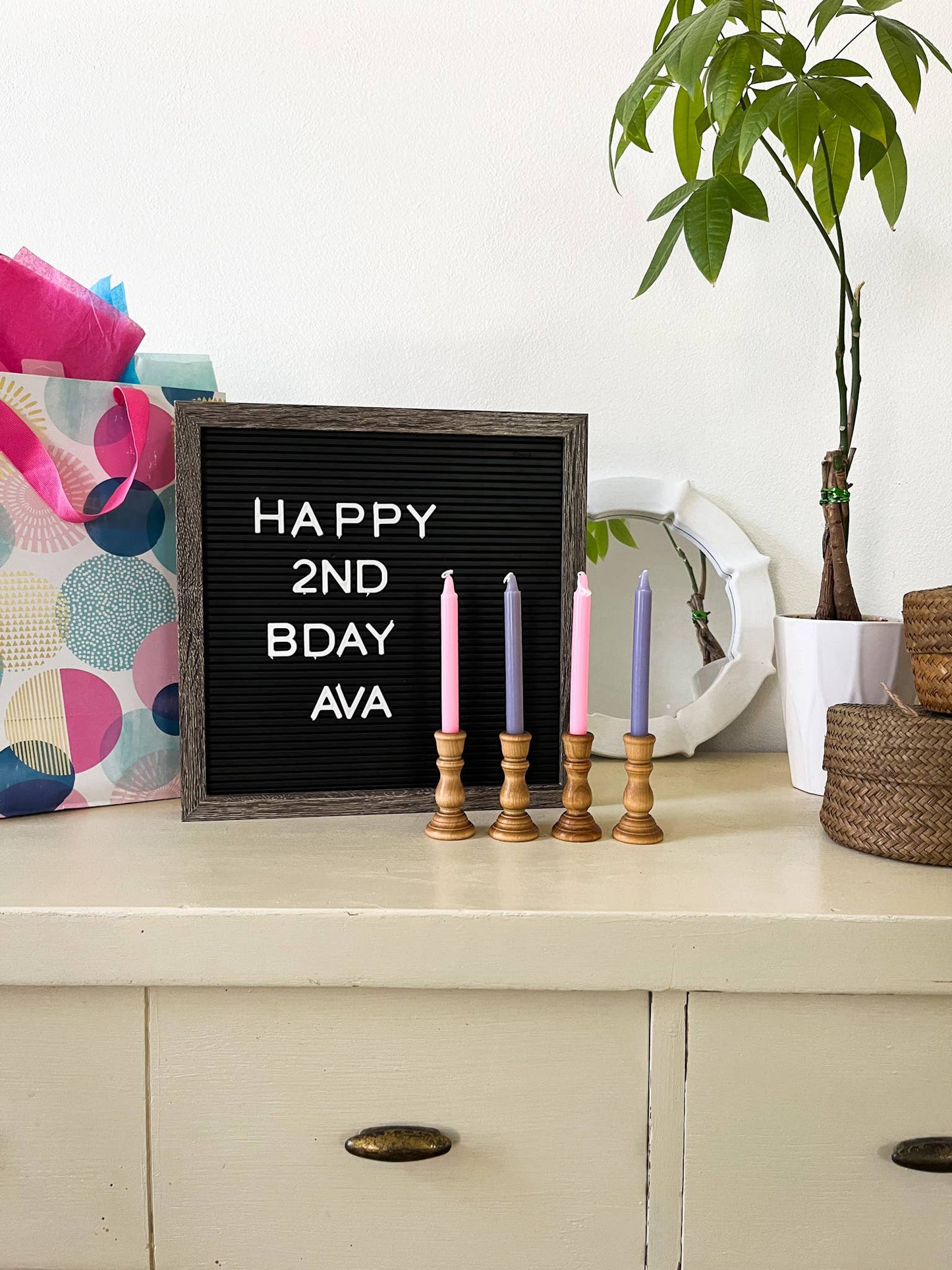 Mini Candle Sticks, Wooden Candle Holders, Candle Holder