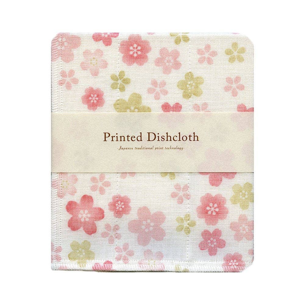 Nawrap Printed Dishcloth: Japanese Bush Clover