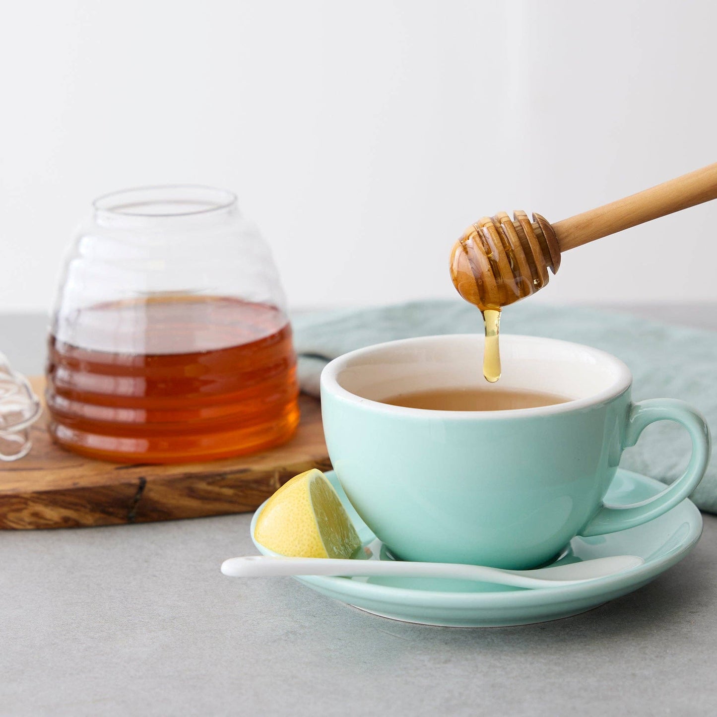 Olive Wood Honey Dipper