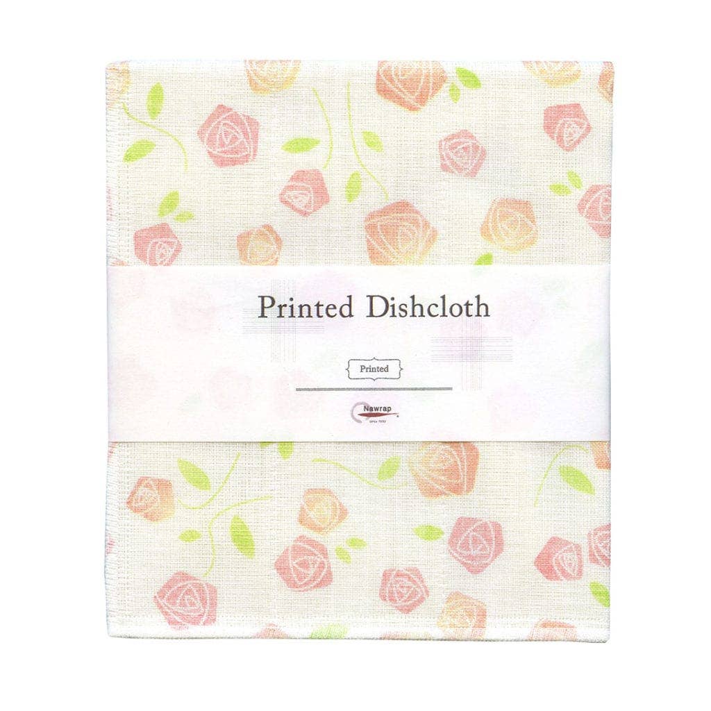 Nawrap Printed Dishcloth: Japanese Bush Clover