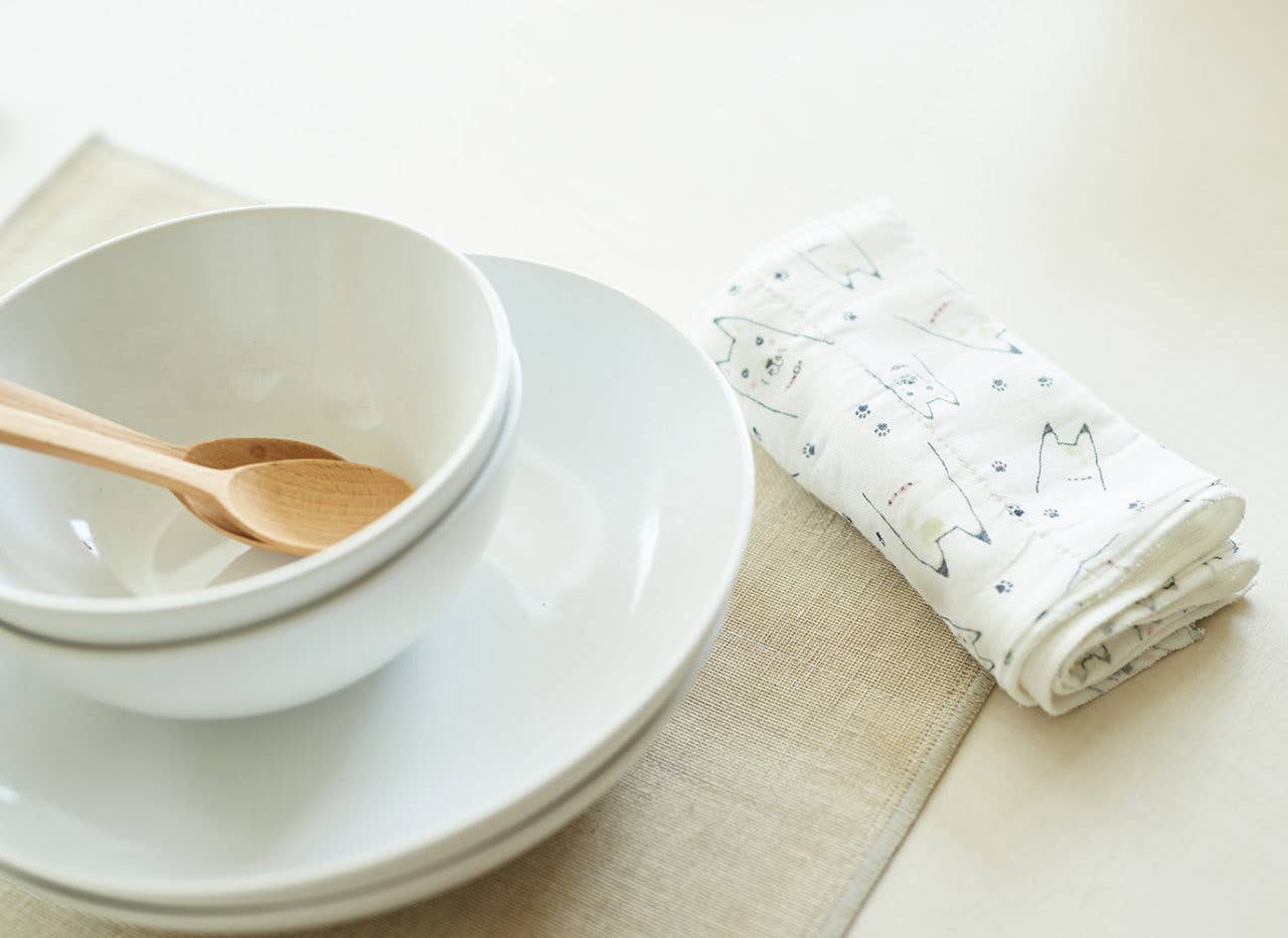 Nawrap Printed Dishcloth: Japanese Bush Clover