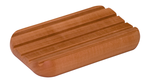 Oiled Pearwood Soap Dish