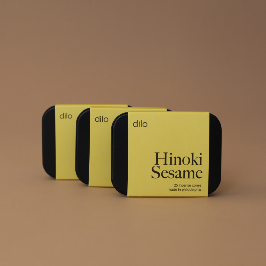 Hinoki Sesame Incense - dilo Elsewhere Collection