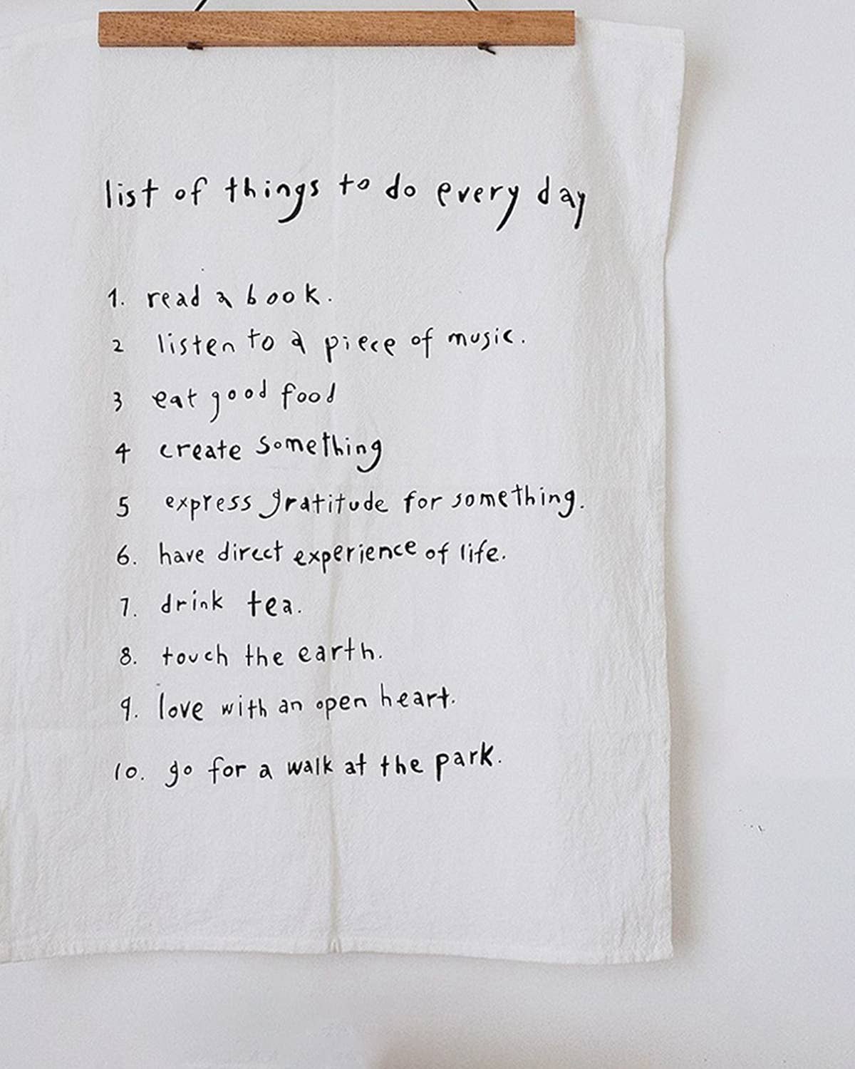 To Do List Towel