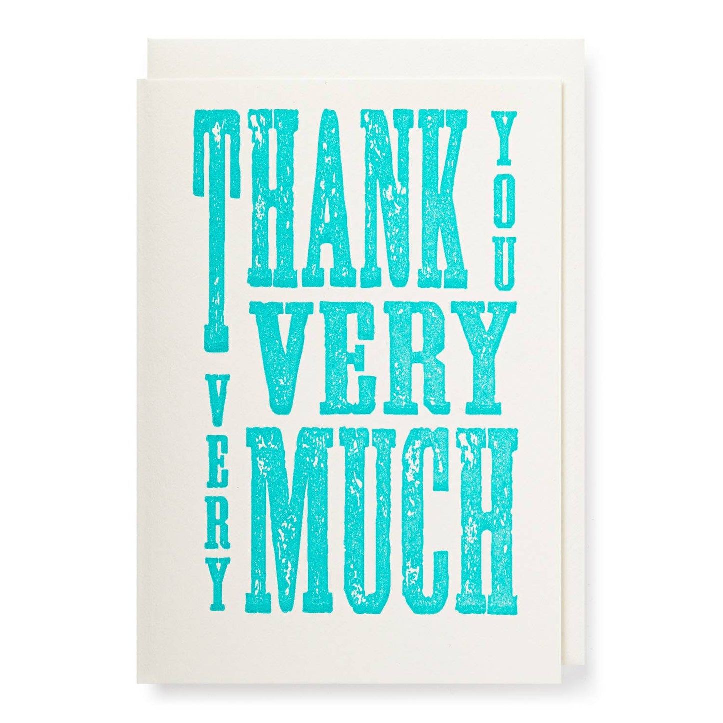 Thank You Very Much Notelet Card