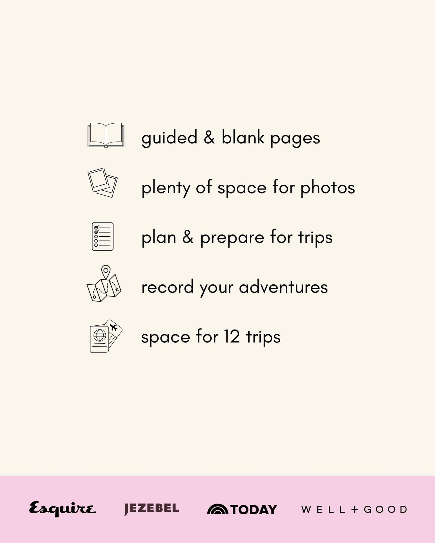 Travel Journal: Lavender Pink