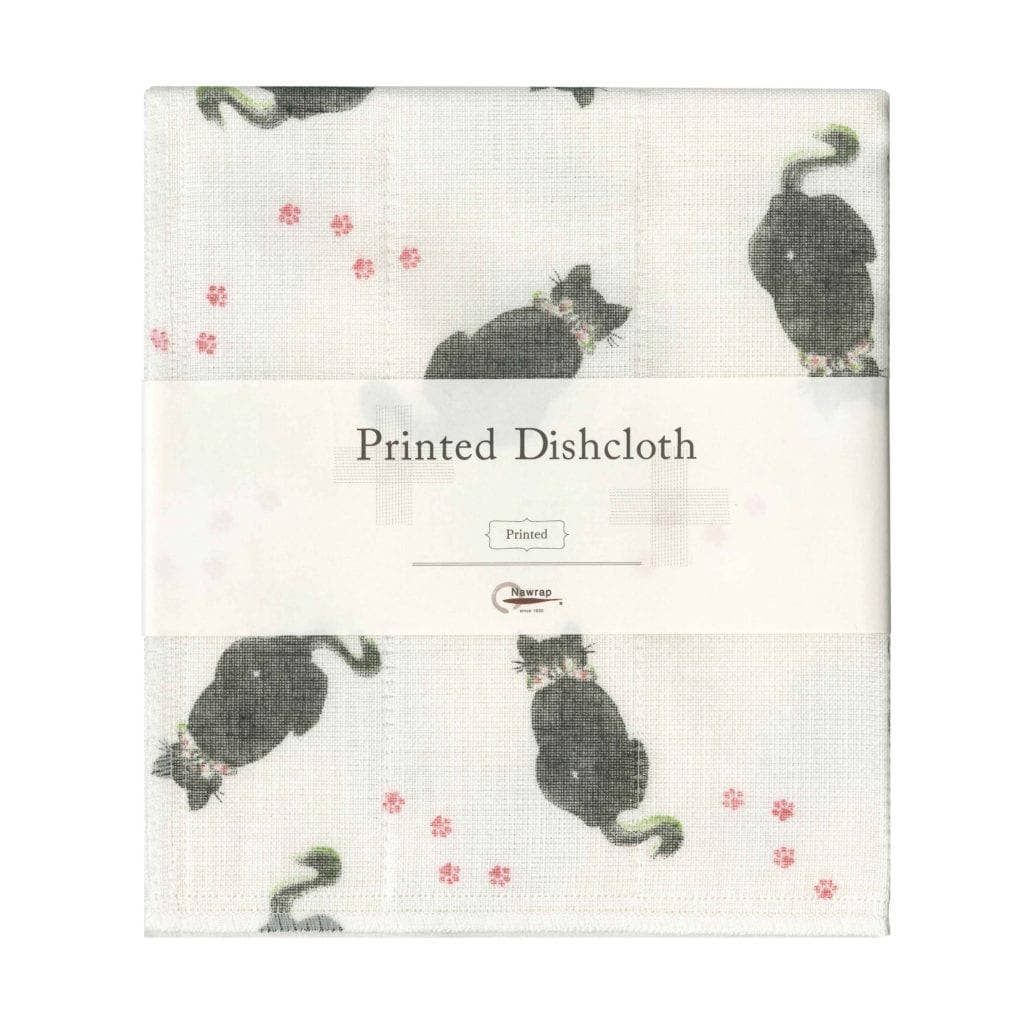 Nawrap Printed Dishcloth: Japanese Bush Clover