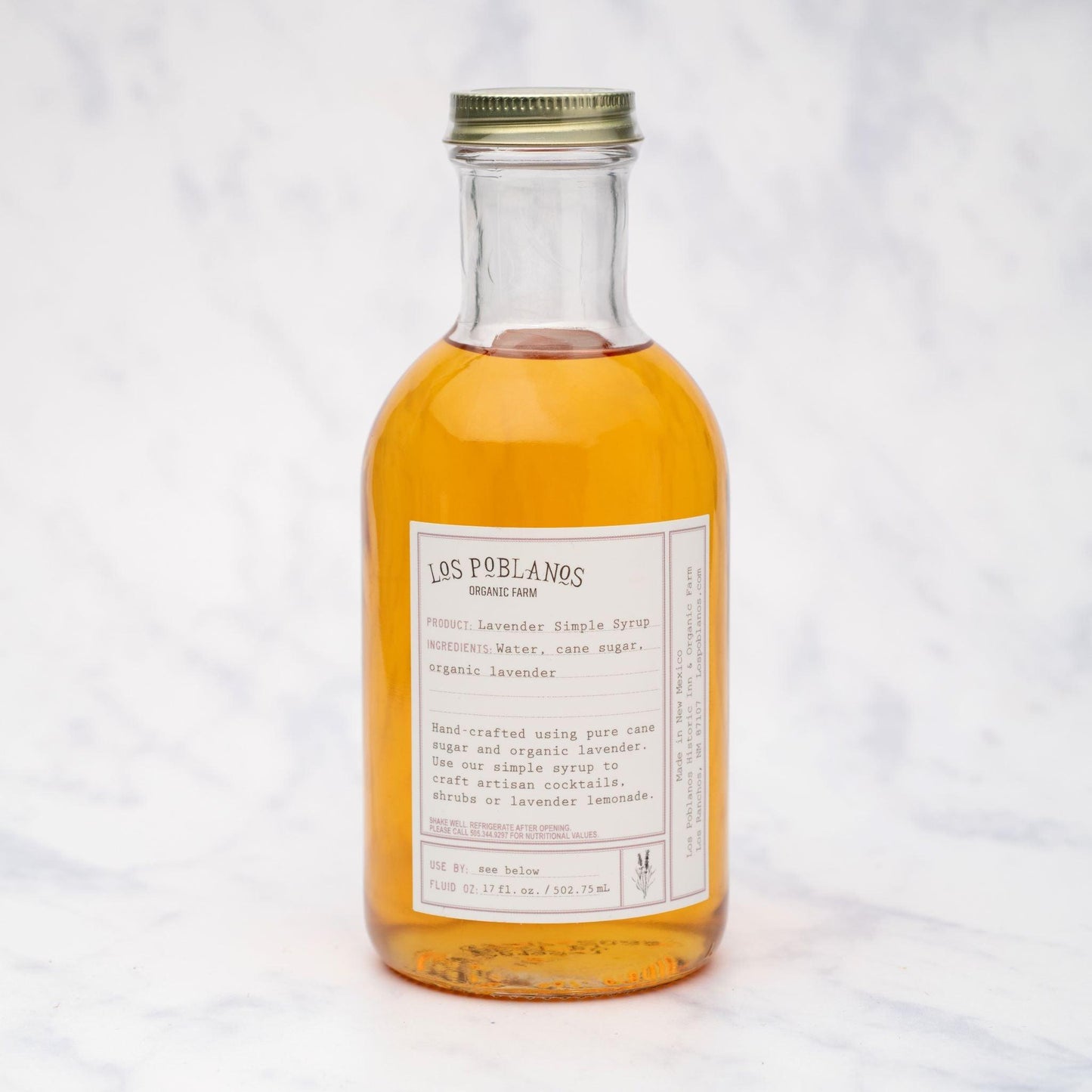Los Poblanos Lavender Simple Syrup
