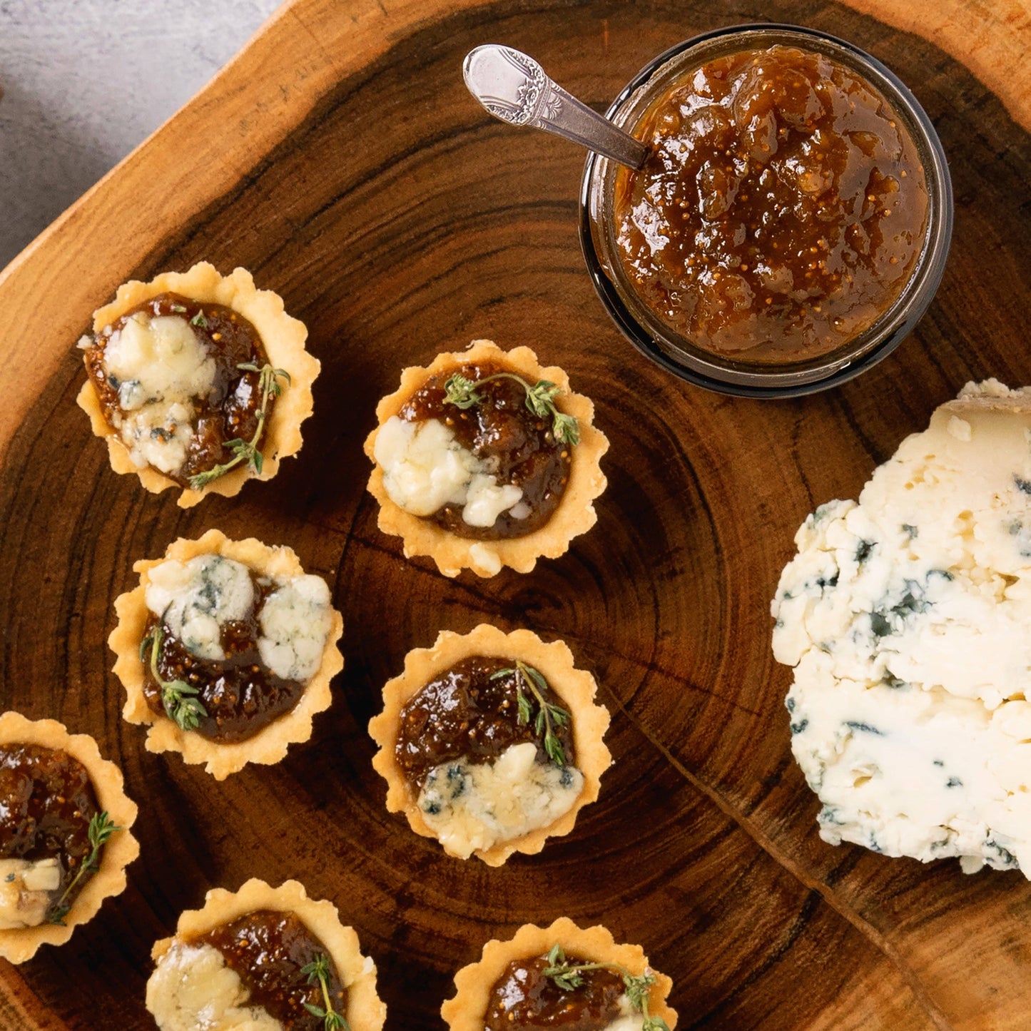 Caramelized Fig with Pear & Honey