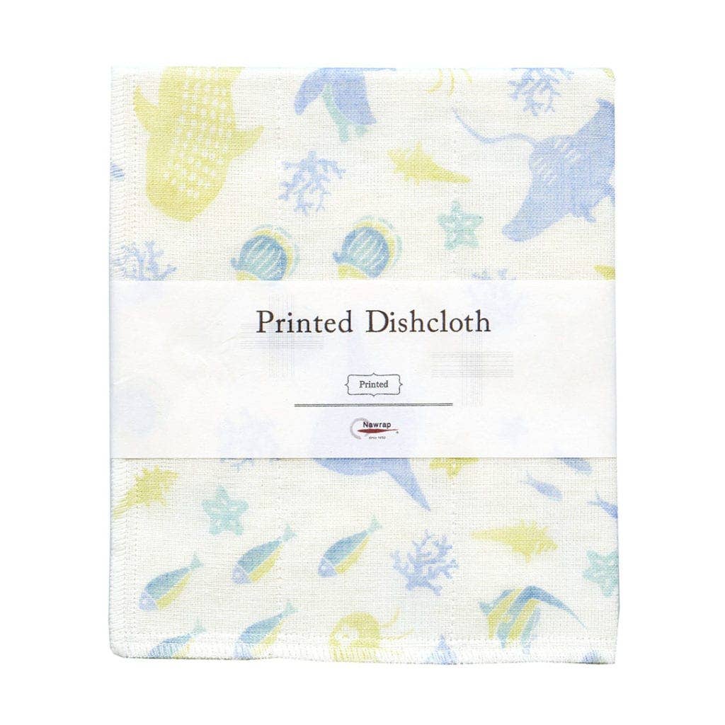 Nawrap Printed Dishcloth: Japanese Bush Clover