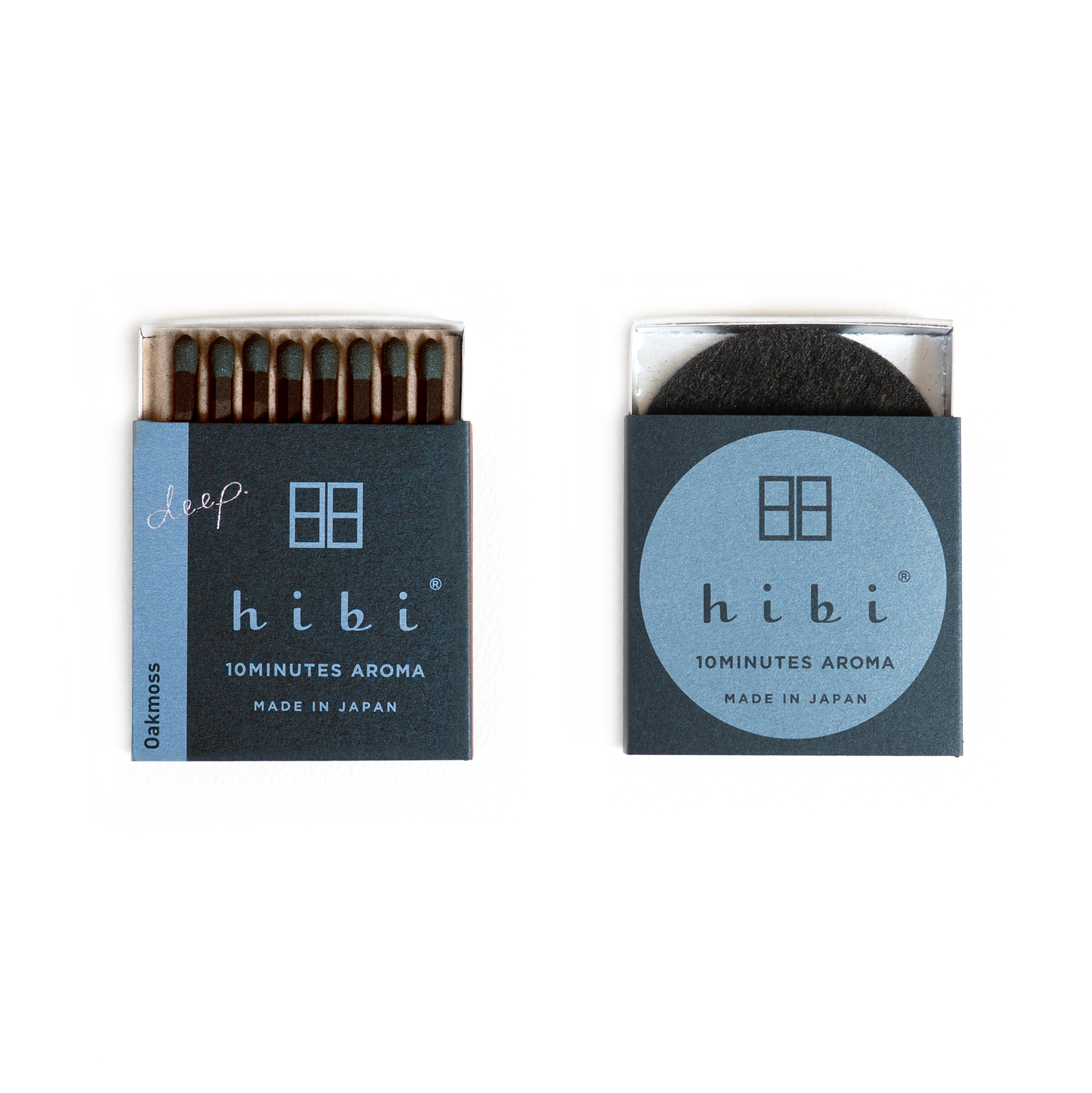 Hibi - Box of 8 Incense Matches: Japanese Wisteria