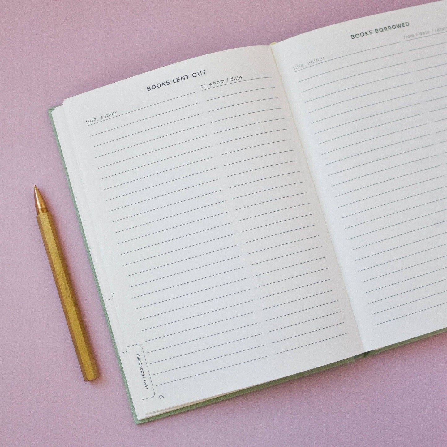 Reading Journal (Original): Burgundy