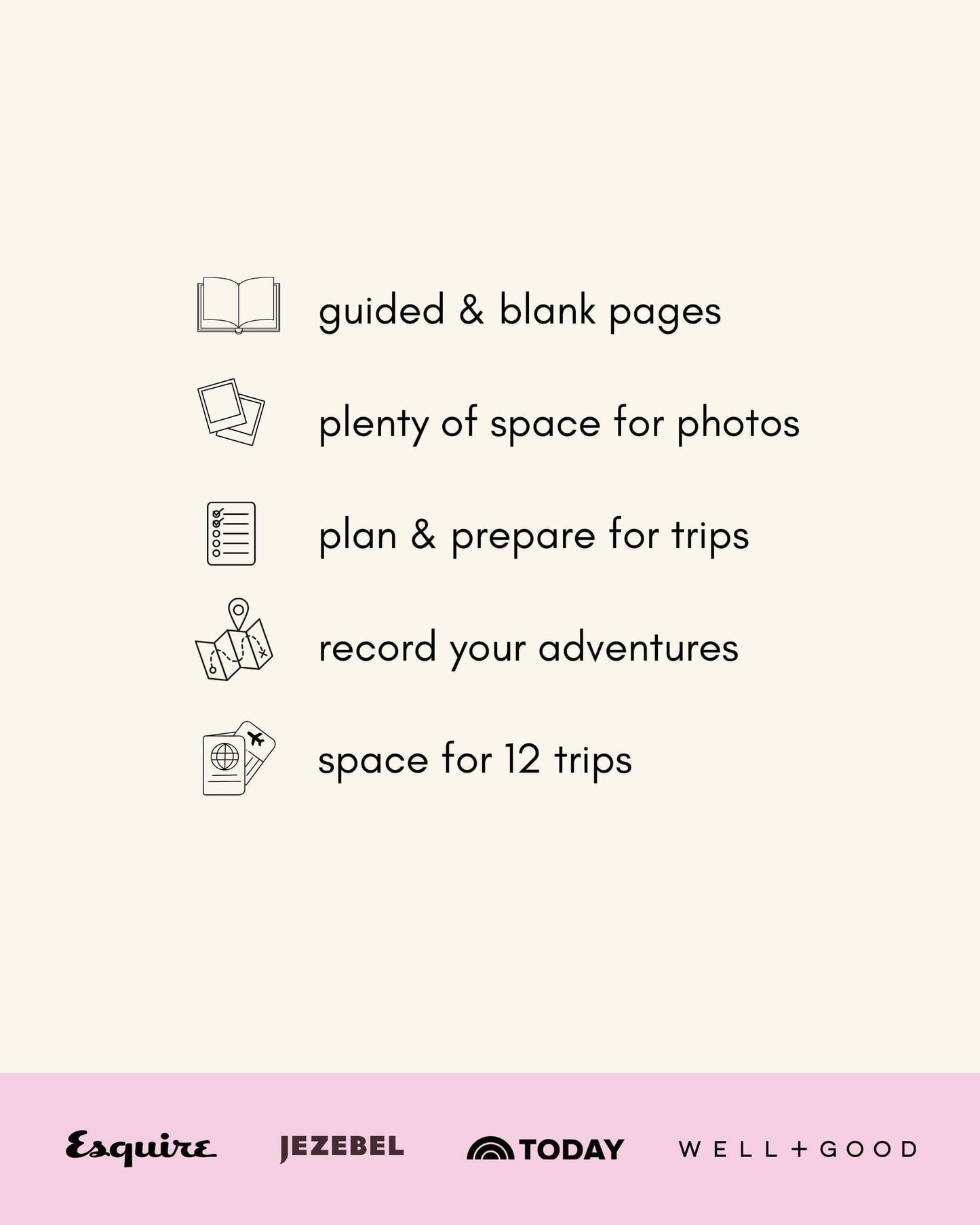 Travel Journal: Lavender Pink