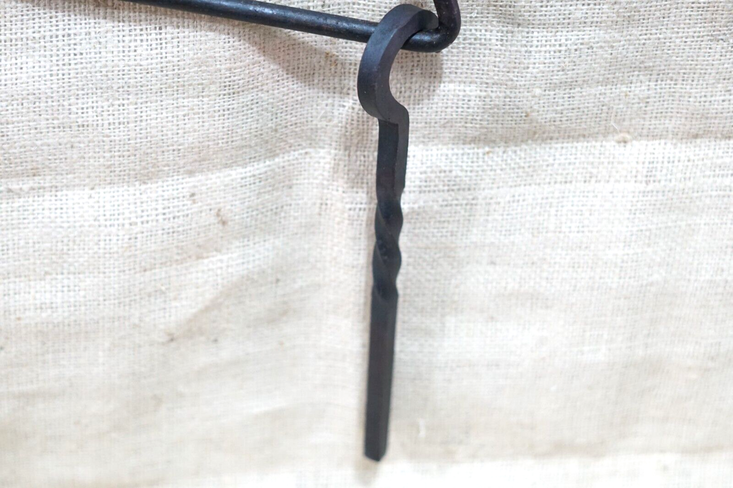 HAND FORGED TRIANGLE DINNER BELL