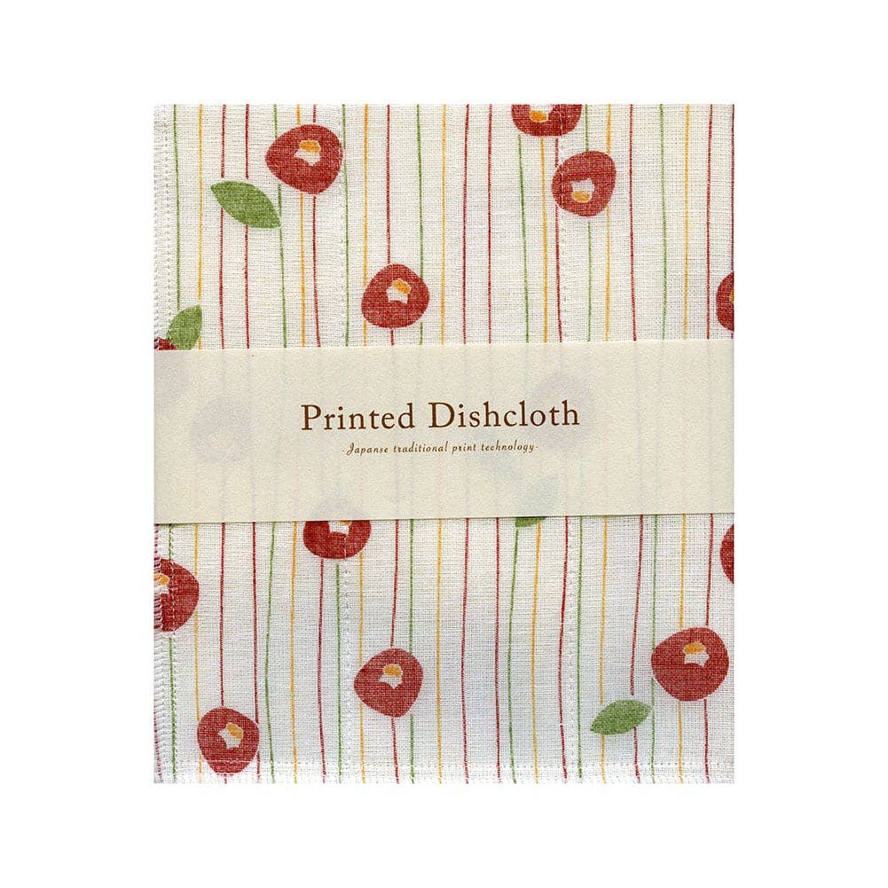 Nawrap Printed Dishcloth: Japanese Bush Clover