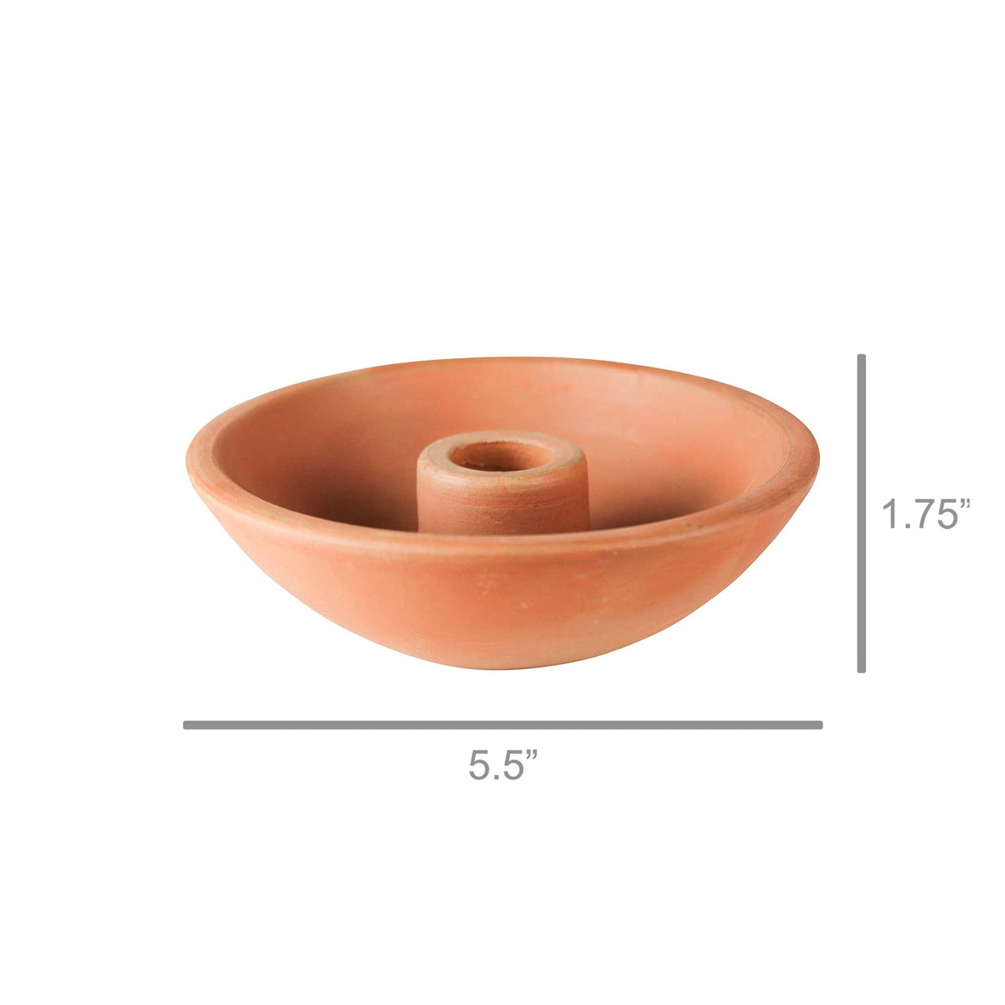 Saltillo Palo Santo Holder, Terra Cotta