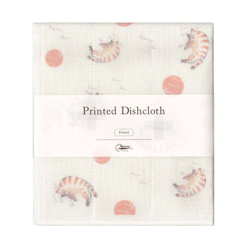 Nawrap Printed Dishcloth: Japanese Bush Clover