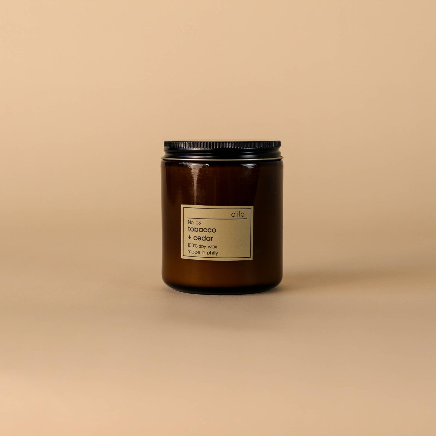 No. 03 Tobacco + Cedar Candle - 3 Sizes: 3.5oz