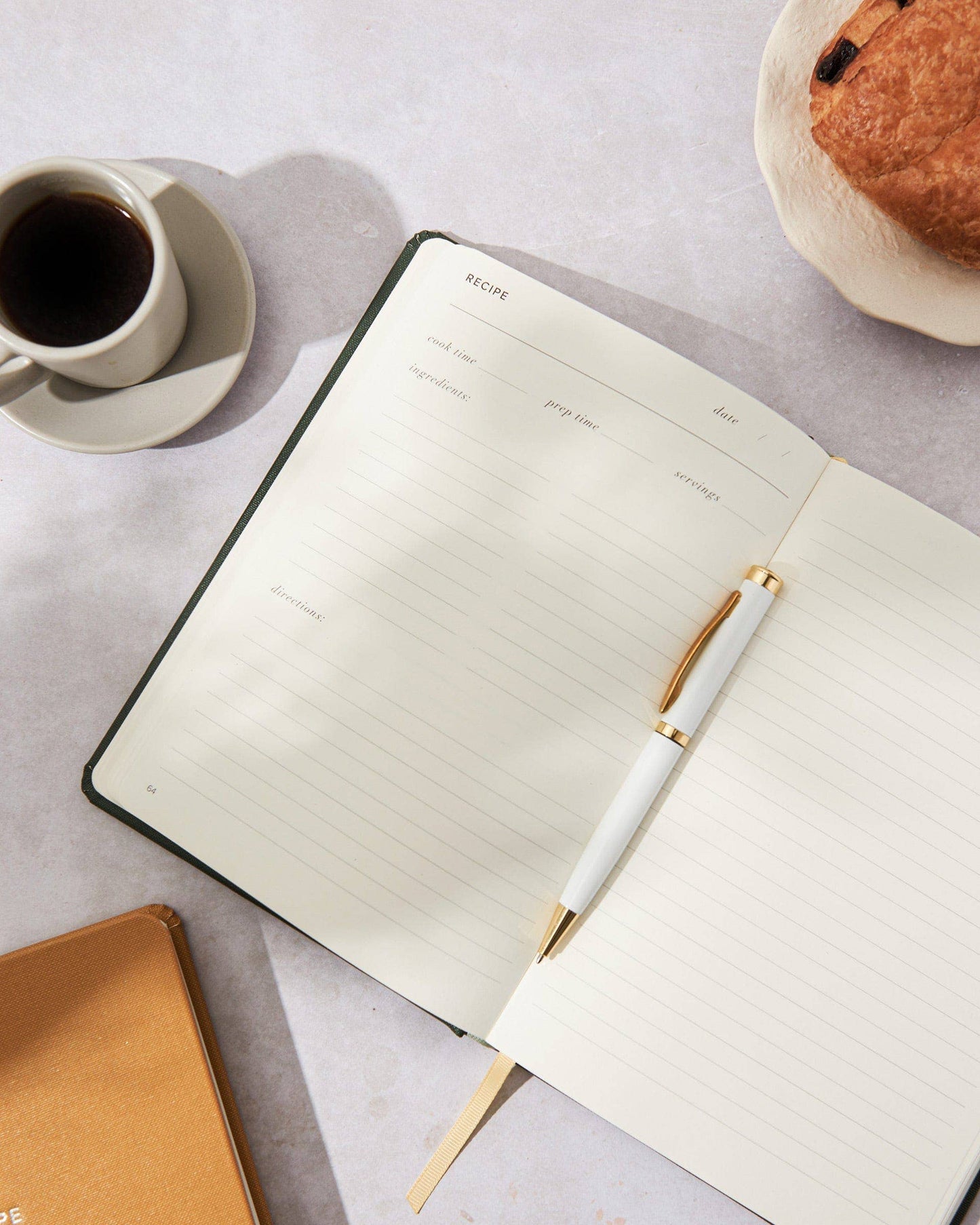 Recipe Journal: Mustard Yellow