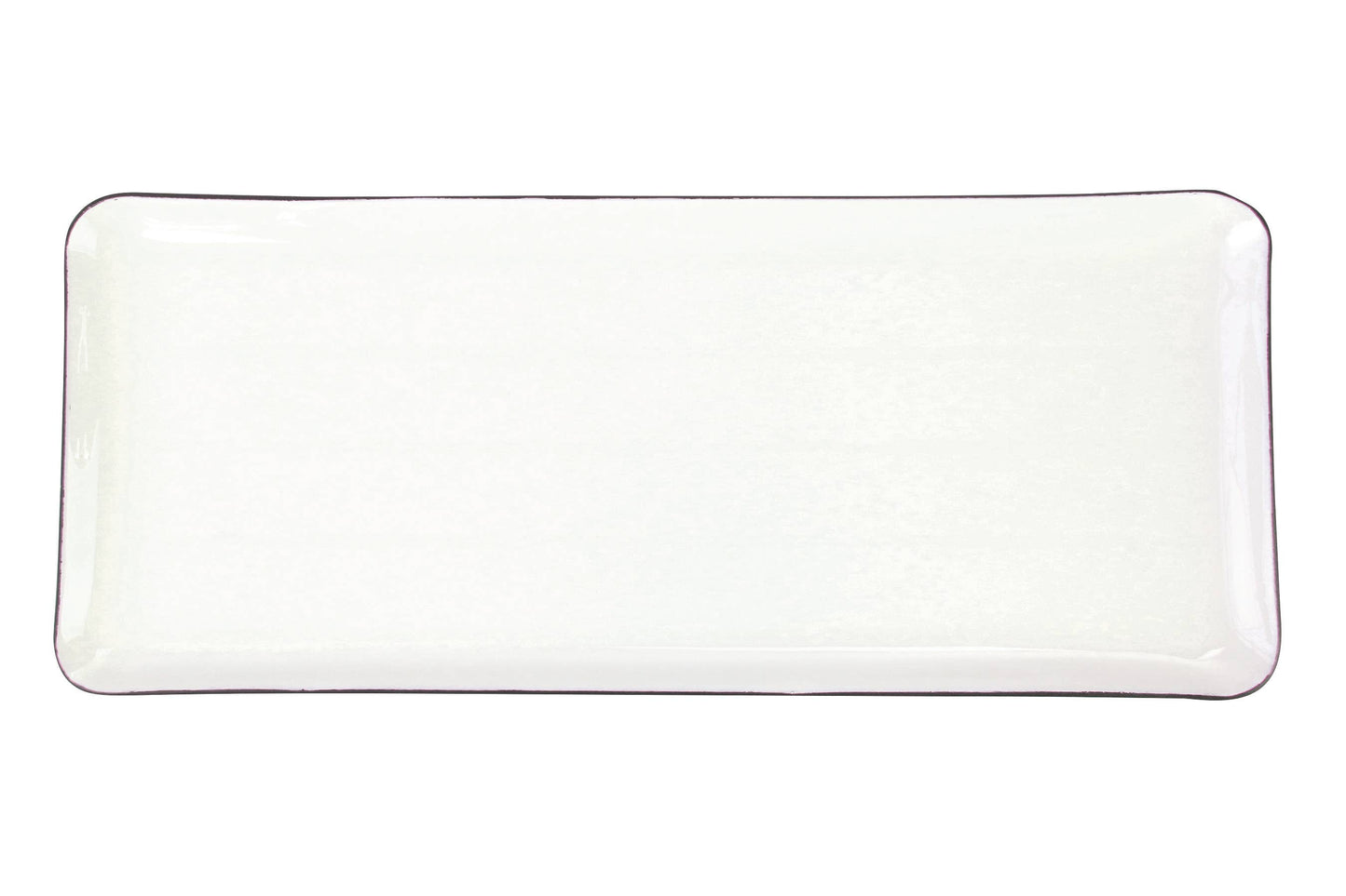 Easton Small Rectangular Platter, Graphite