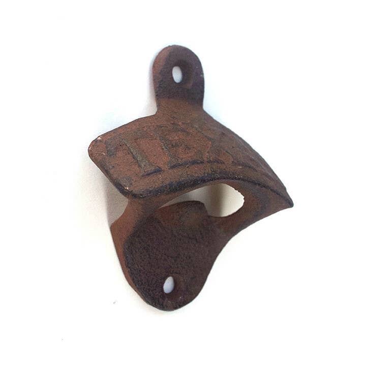 CAST IRON TEXAS WALL MOUNTED BOTTLE OPENER