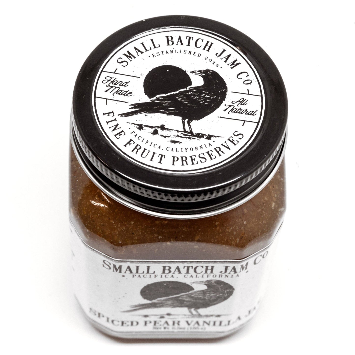 Spiced Pear Vanilla Jam: 6.5oz
