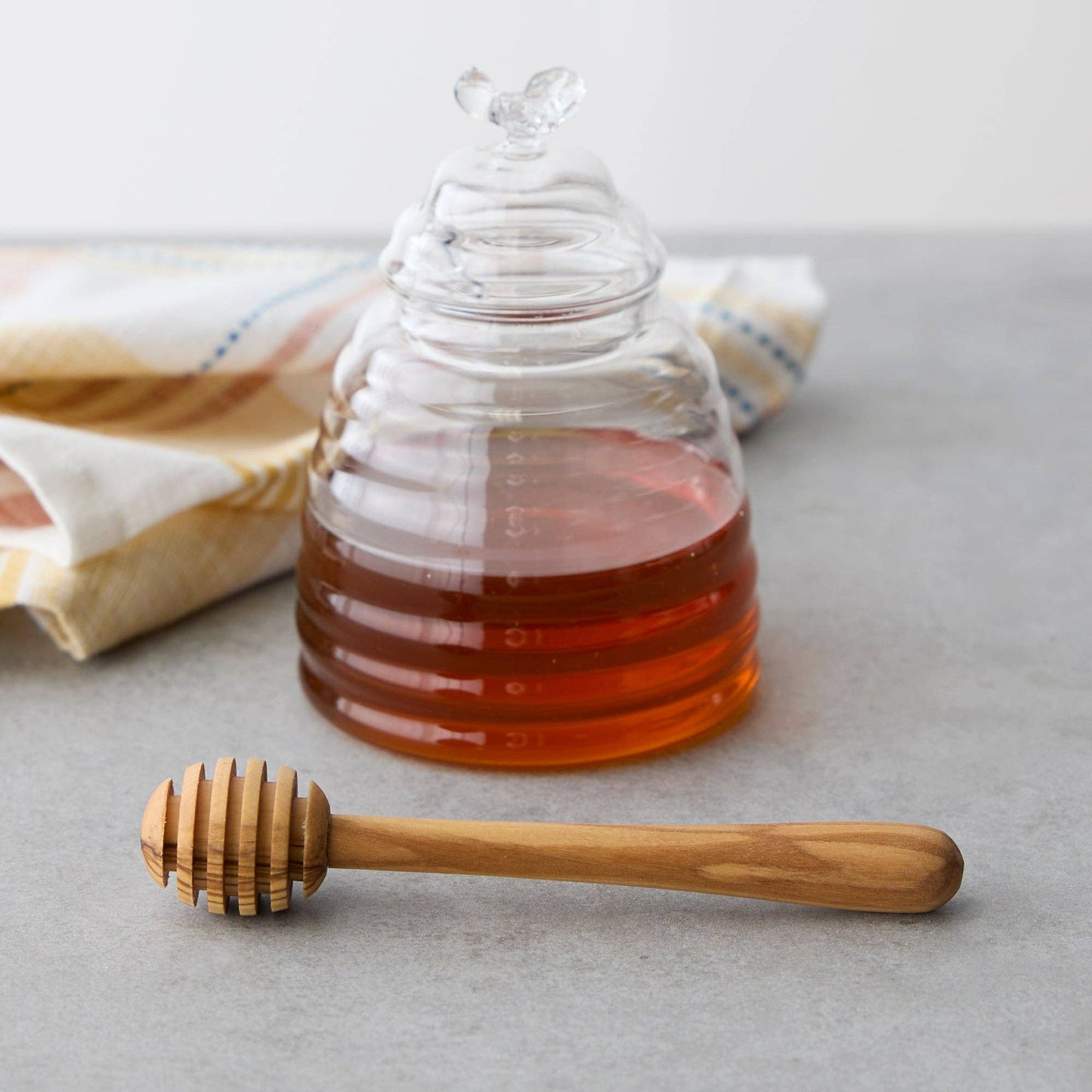 Olive Wood Honey Dipper