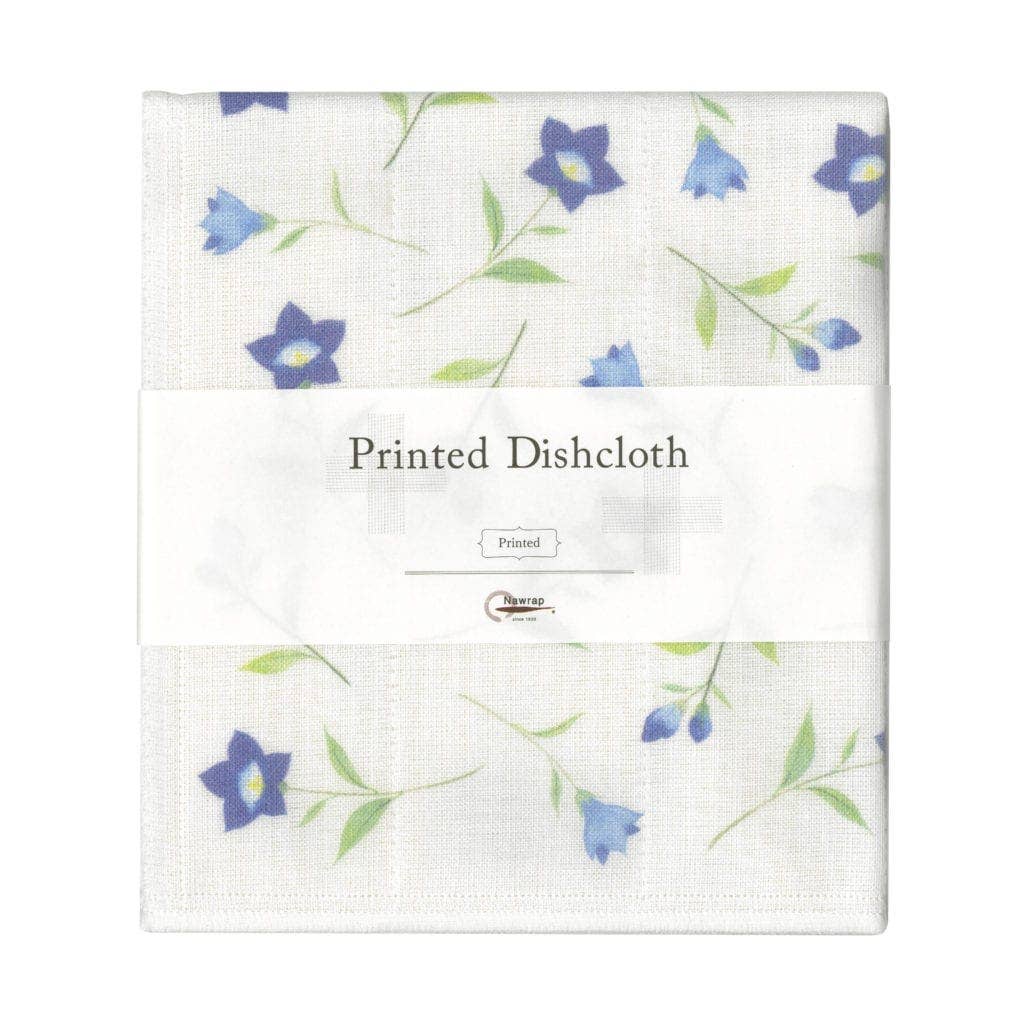 Nawrap Printed Dishcloth: Japanese Bush Clover