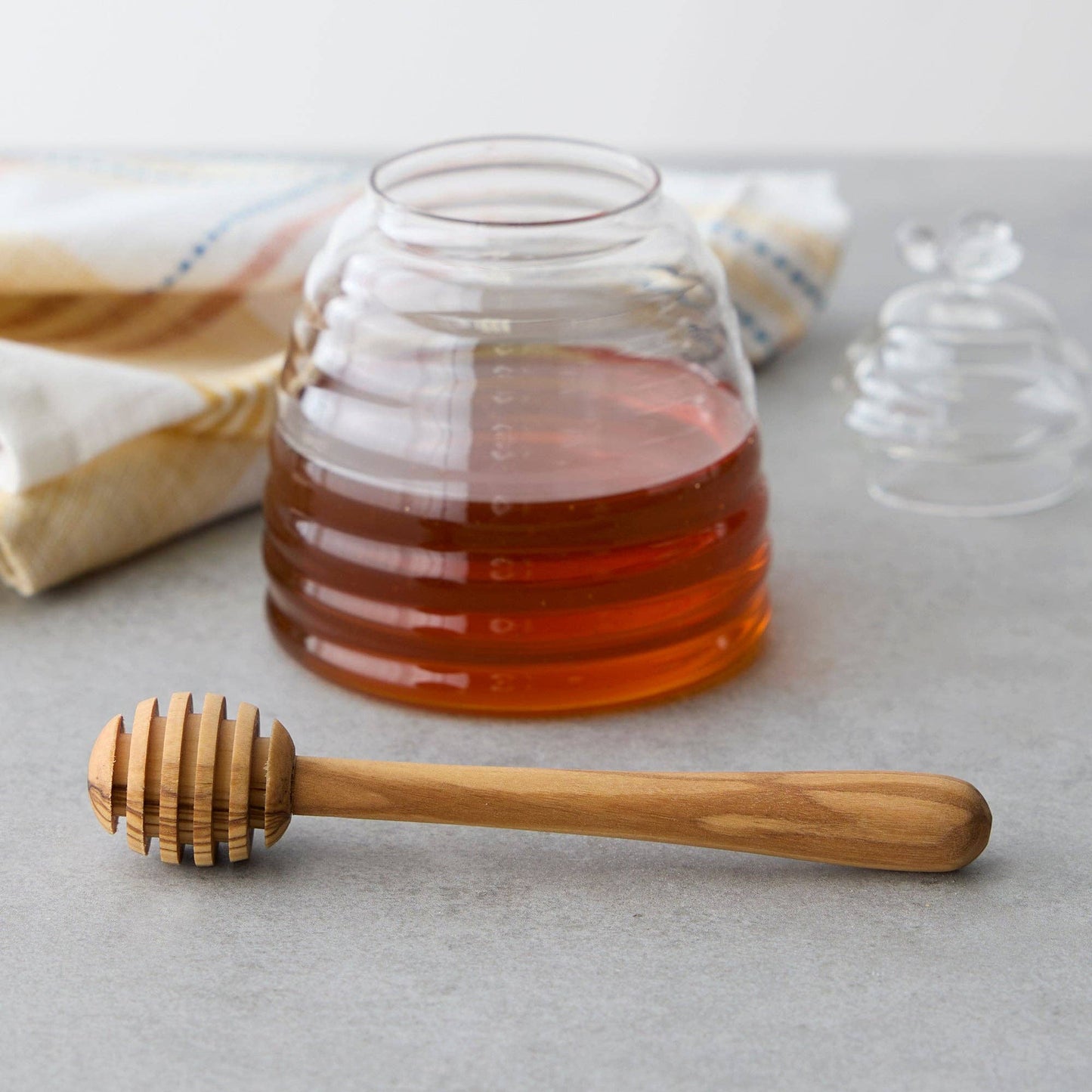 Olive Wood Honey Dipper